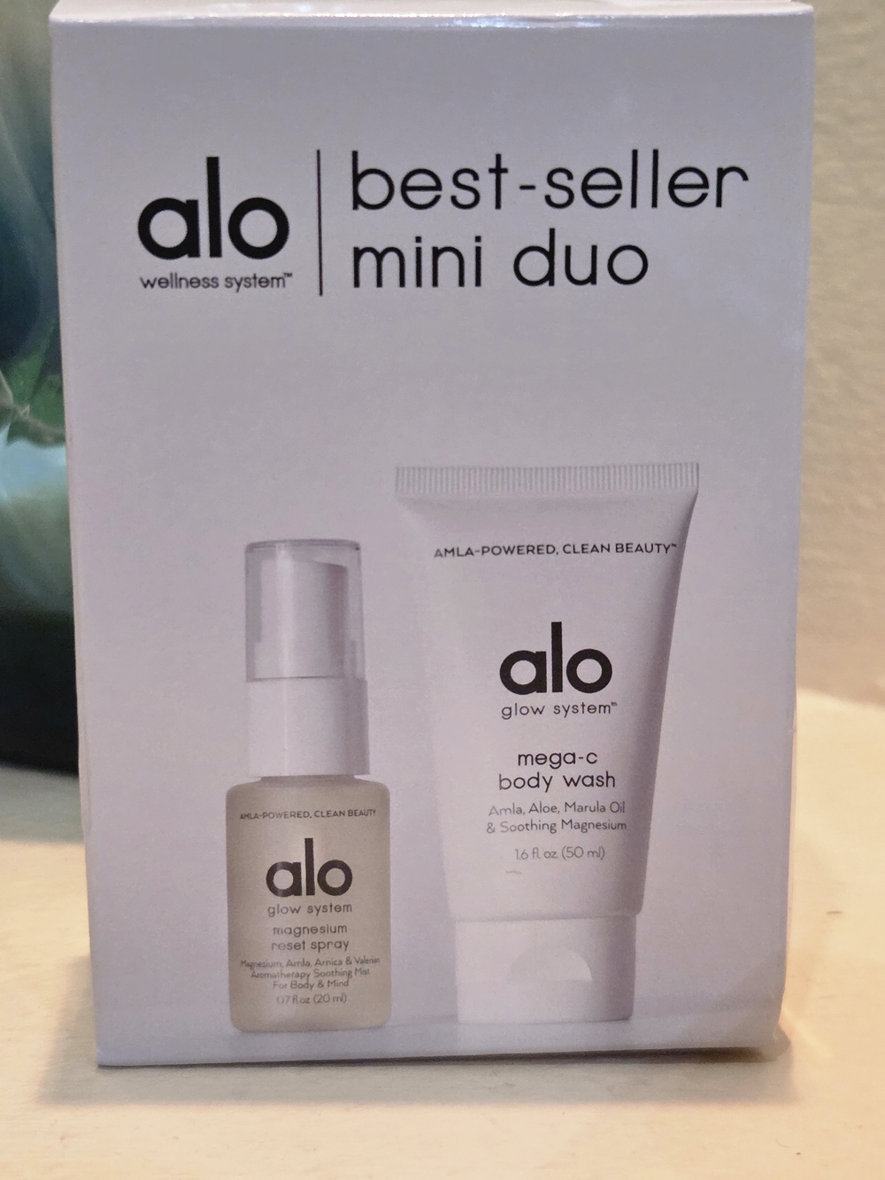 ALO Wellness System Best-Seller Mini Duo – Magnesium Reset Spray + Mega-C Body